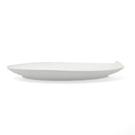 Tablett für Snacks Bidasoa Fosil Weiß aus Keramik Tonerde 31,4 x 31,2 x 4 cm (4 Stück)