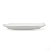 Tablett für Snacks Bidasoa Fosil Weiß aus Keramik Tonerde 31,4 x 31,2 x 4 cm (4 Stück)