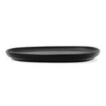 Flacher Teller Bidasoa Fosil Schwarz aus Keramik karriert 26,3 x 25,5 x 2,4 cm (6 Stück)