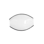 Schüssel Ariane Vital Filo Weiß Schwarz aus Keramik 19 x 13,5 cm (8 Stück)