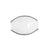 Schüssel Ariane Vital Filo Weiß Schwarz aus Keramik 19 x 13,5 cm (8 Stück)