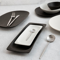 Kaffeelöffel Bidasoa Fosil Metall Stahl 14 x 3 x 2 cm Kaffee (6 Stück)