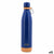 Thermosflasche Quid Sarao Blau 1 L (12 Stück)
