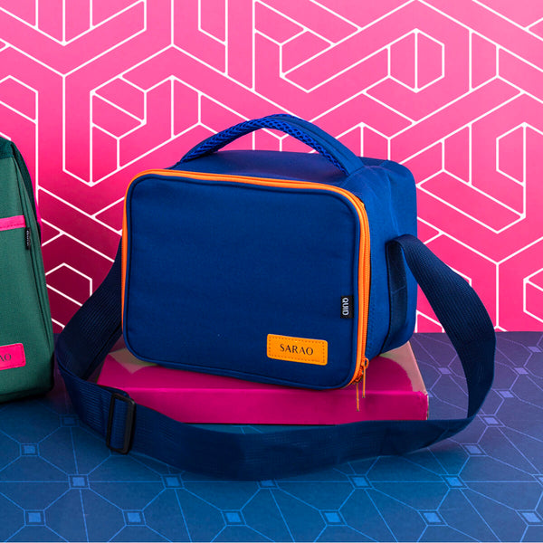 Wiederverwendbare Säcke für Lebensmittel Quid Sarao Blau Textil Ohne BPA 21 x 16 x 14 cm (6 Stück)