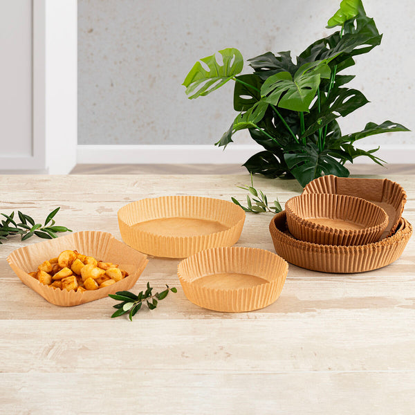 Lebensmittelschalen-Set Quid Naturalia Braun 4,5 x 23 cm 50 Stück