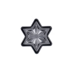Gebäckbackform Quid Sweet Grey Grau Metall 21 x 5 cm (12 Stück)