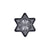 Gebäckbackform Quid Sweet Grey Grau Metall 21 x 5 cm (12 Stück)