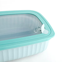 Lunchbox-Set Bidasoa Mia Bunt Kunststoff Ohne BPA 380 ml 850 ml 1,6 L 2,85 L (4 Stück)