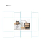 Nachttisch Vinthera Moa Braun Grau 40 x 49,5 x 30 cm