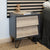 Nachttisch Vinthera Moa Braun Grau 40 x 49,5 x 30 cm