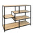 Beistelltisch Vinthera Moa Schwarz Beige 100 x 90 x 34 cm