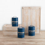 Set mit Kanistern Quid Baltic Blau 3 Stücke