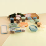 Stapelbares luftdichtes Küchenbehälterset Quid Minimal 11,5 x 8 x 5 cm 3 Stücke