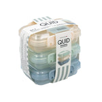 Stapelbares luftdichtes Küchenbehälterset Quid Minimal 11,5 x 8 x 5 cm 3 Stücke