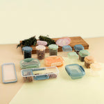 Stapelbares luftdichtes Küchenbehälterset Quid Minimal 5 x 5 x 6 cm 6 Stücke