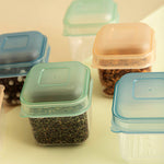 Stapelbares luftdichtes Küchenbehälterset Quid Minimal 5 x 5 x 6 cm 6 Stücke