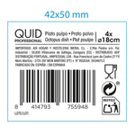 Tablett für Snacks Quid Professional Pulpo Beige 18 cm 4 Stück