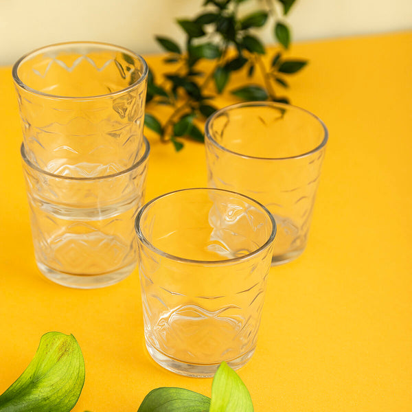 Wasserglas Quid Rombos Durchsichtig Glas 260 ml (6 Stück)