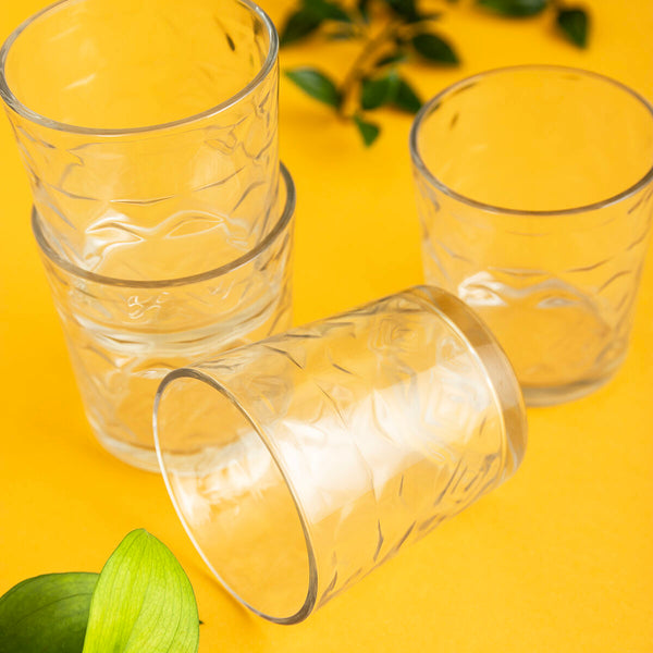 Wasserglas Quid Rombos Durchsichtig Glas 260 ml (6 Stück)