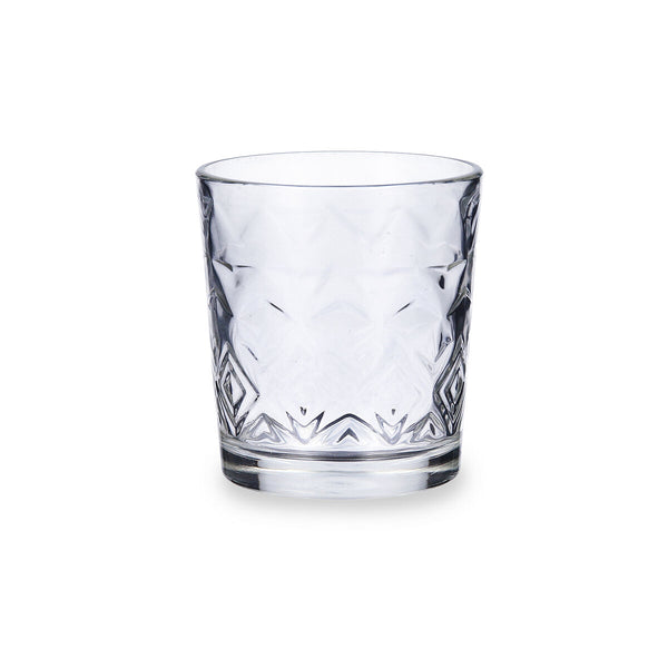 Wasserglas Quid Rombos Durchsichtig Glas 260 ml (6 Stück)