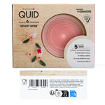 Geschirr Quid Velvet Rosa aus Keramik 18 Stücke