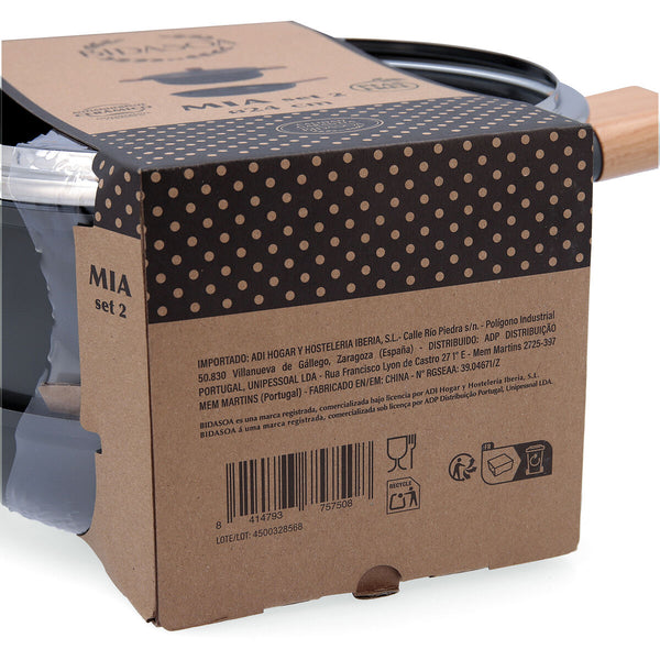 Topfset Bidasoa Mia Grau 2 Stücke