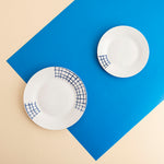 Geschirr Quid Kansas Blau aus Keramik 18 Stücke