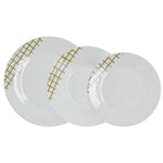 Geschirr Quid Kansas grün aus Keramik 18 Stücke