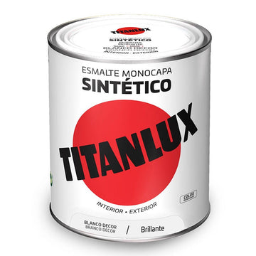 Synthetische Emaille Titanlux 5809019 Weiß Brillant 750 ml