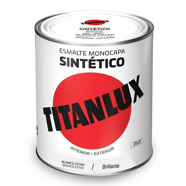 Synthetische Emaille Titanlux 5809022 Weiß 750 ml