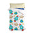 Bettbezug-Set HappyFriday Mr Fox Space Rocket Bunt 2 Stücke