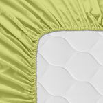 Bettlaken HappyFriday BASIC KIDS grün 60 x 120 x 14 cm