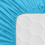 Bettlaken HappyFriday BASIC KIDS türkis 70 x 140 x 14 cm