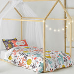 Bettbezug-Set HappyFriday Moshi Moshi Woodland Bunt Einzelmatratze 2 Stücke