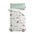 Bettbezug-Set HappyFriday Moshi Moshi Best Buddies Bunt Einzelmatratze 2 Stücke