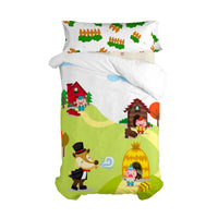 Bettbezug HappyFriday MR FOX Bunt 28 x 4 x 38 cm