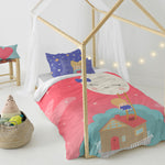 Bettbezug-Set HappyFriday Happynois Moon Dream Bunt Einzelmatratze 2 Stücke
