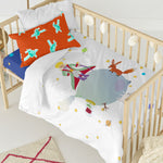 Bettbezug-Set HappyFriday Le Petit Prince Bunt Babybettchen 2 Stücke