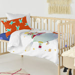 Bettbezug-Set HappyFriday Le Petit Prince Bunt Babybettchen 2 Stücke