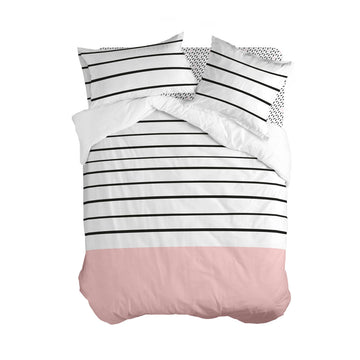Bettdeckenbezug HappyFriday Blanc Blush  Bunt 140 x 200 cm