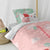 Bettbezug-Set HappyFriday Moshi Moshi Hola Bunt Einzelmatratze 2 Stücke