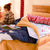 Bettbezug-Set HappyFriday XMAS Bunt Einzelmatratze 2 Stücke