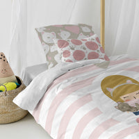 Bettbezug-Set HappyFriday HAPPYNOIS Bunt 28 x 4 x 38 cm