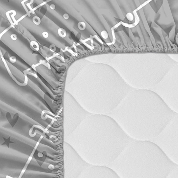 Bettlaken HappyFriday MOSHI MOSHI Bunt 105 x 200 x 32 cm