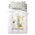 Bettbezug-Set HappyFriday Le Petit Prince Ses Amis Bunt Babybettchen 2 Stücke