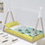 Bettbezug mit Füllung HappyFriday Moshi Moshi Panda Garden Blue Blau 105 x 200 cm