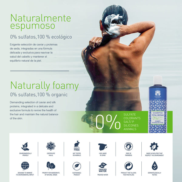 Shampoo für fettendes Haar Valquer SIN SULFATOS 1 L