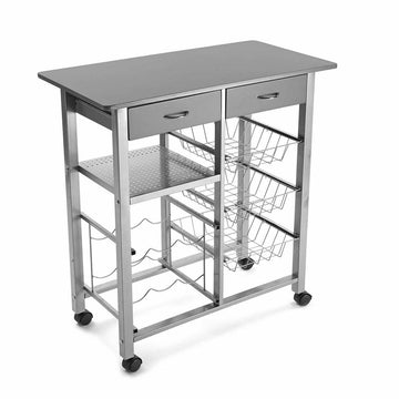 Gemüsewagen Versa Grau Metall (Restauriert B)