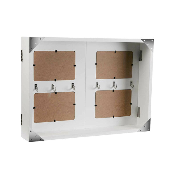 Schlüsselschrank Versa Wte 8 x 33 x 46 cm Weiß