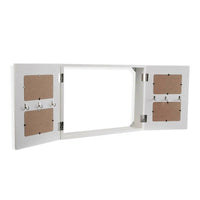 Schlüsselschrank Versa   Schwarz Holz (8,5 x 33 x 46 cm)